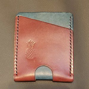 ScapeGrace Designs Brown Leather Slim Wallet